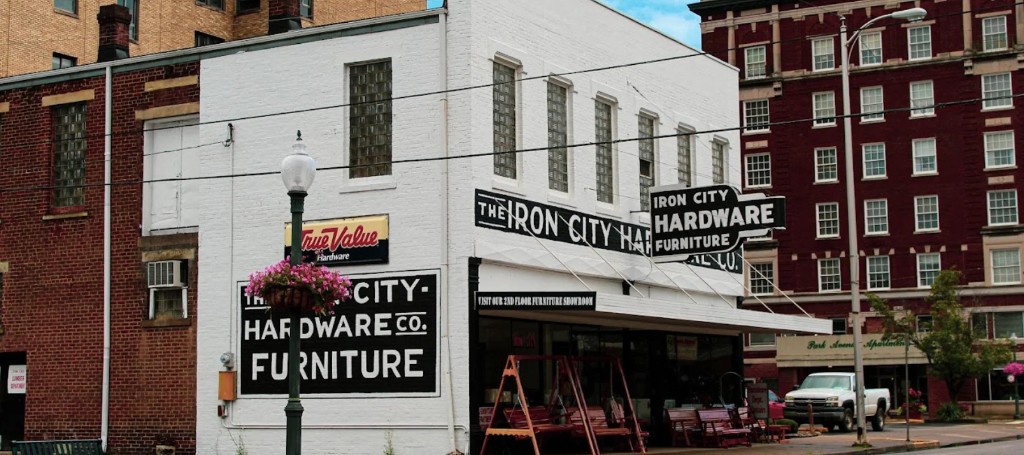 Iron City Hardware store front