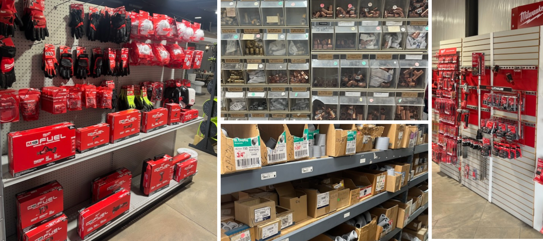 Hardware and building supplies at S and S Wholesale