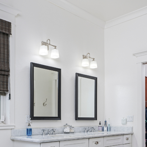 Bathroom light fixtures