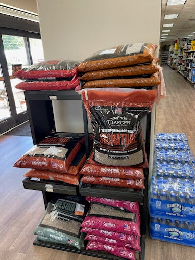 Aisle inside Tiffin Supply in Red Bay, Alabama.