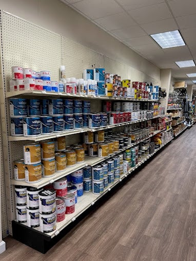 Inside Tiffin Supply hardware store in Red Bay, Alabama.