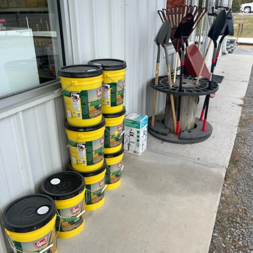Outdoor supplies inside of S&S Wholesale warehouse