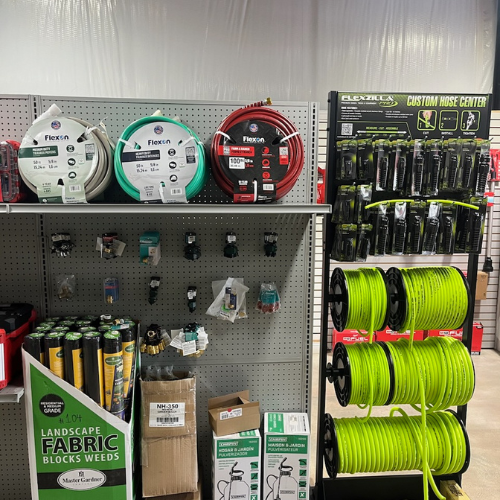 Wire and supplies inside of S&S Wholesale warehouse