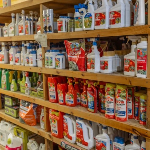 Supplies on display inside of Metcalf's Trading Post